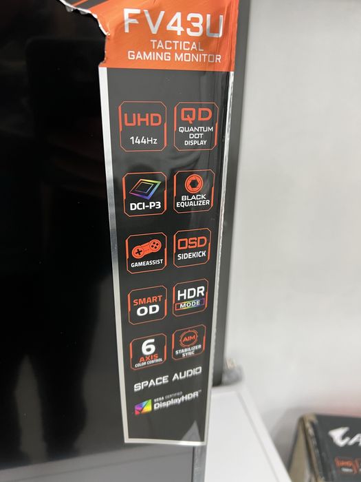Монітор Gigabyte Aorus FV43U