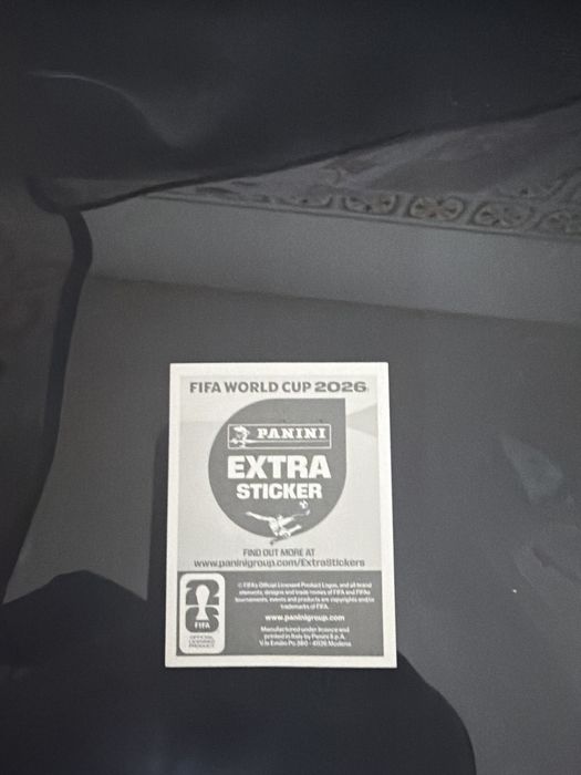 Crominho Moisés Caicedo Panini Extra Sticker FIFA – Raro, Preço Negociável