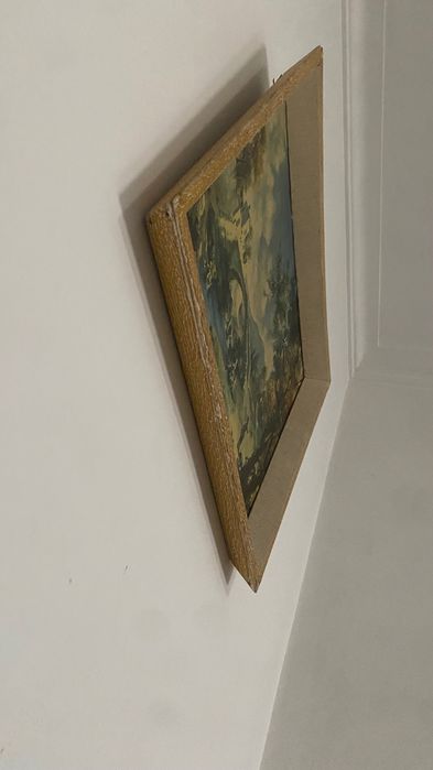 Quadro antigo: 46,5 x 36,5cm