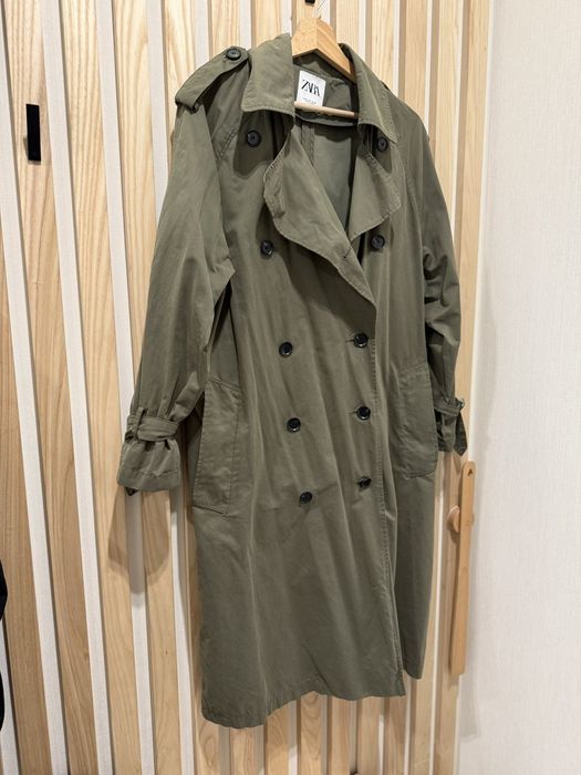 Плащ плащик тренч Zara