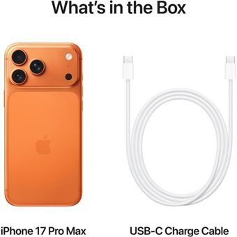 Apple iPhone 17 Pro Max - 512GB - Laranja