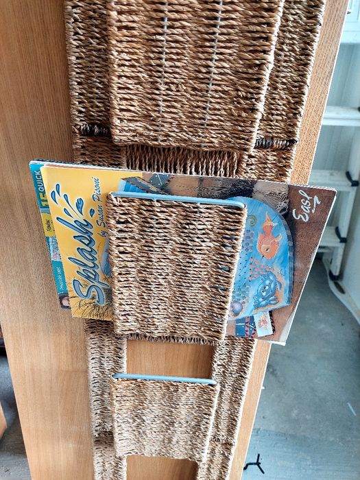 Porta revistas de parede