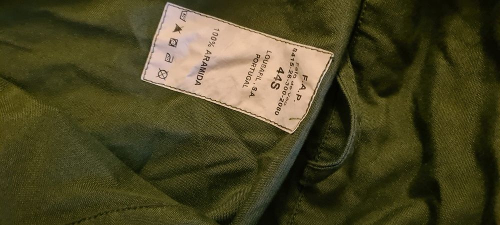 Fato de voo FAP novo.