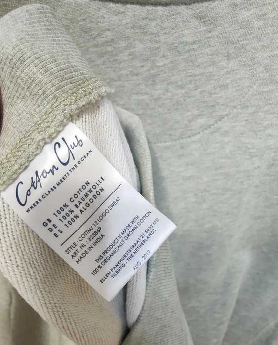 Bluza męska oliwkowa COTTON CLUB