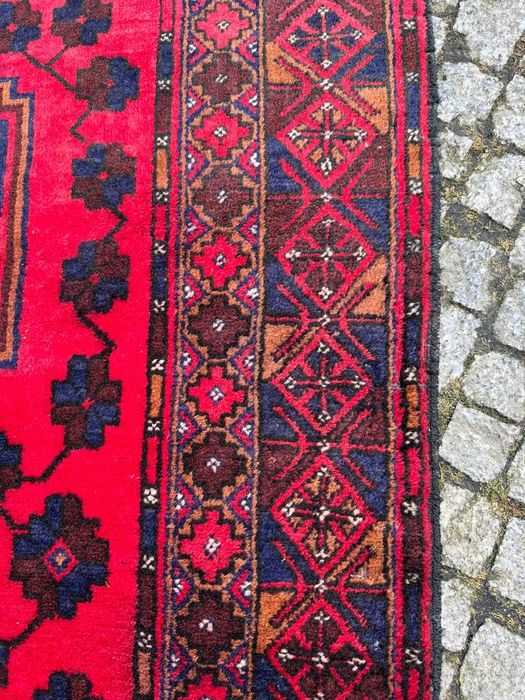 Antyczny chodnik dywan perski Iran HAMADAN 300x130 cm galeria 15 tyś