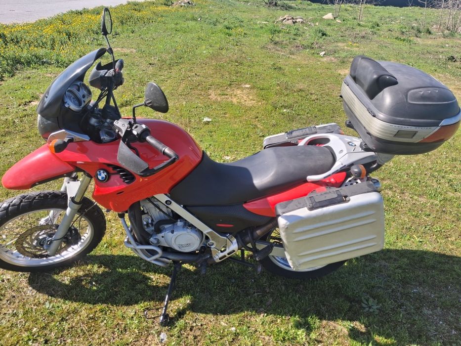Bmw gs 650 vermelha