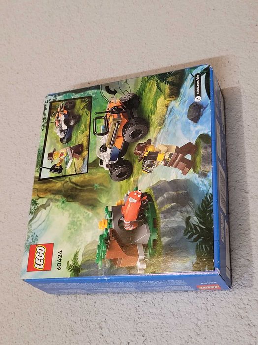 Lego City 60424 Quad badacza dżungli z pandą czerwoną