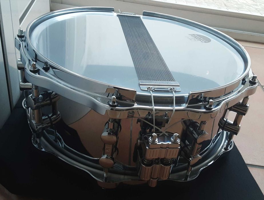 Sonor Prolite Chrome Over Brass 14x6 Nova - 6&00€ Ler Anúncio!