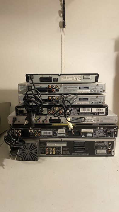 Lote 7 Leitores e Gravadores DVD