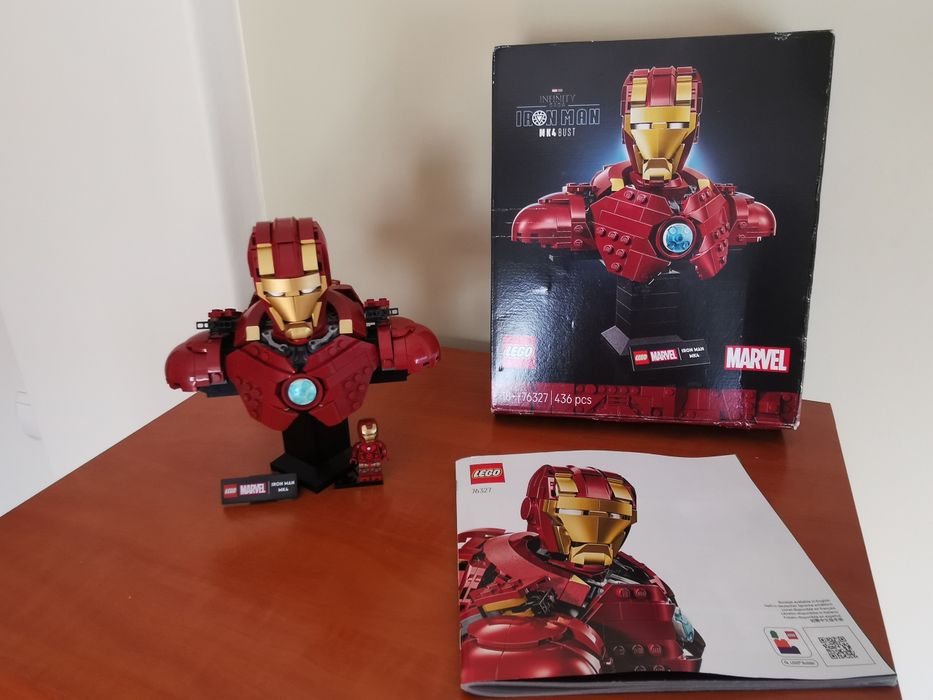 Lego 76327 Iron man Mk4 bust