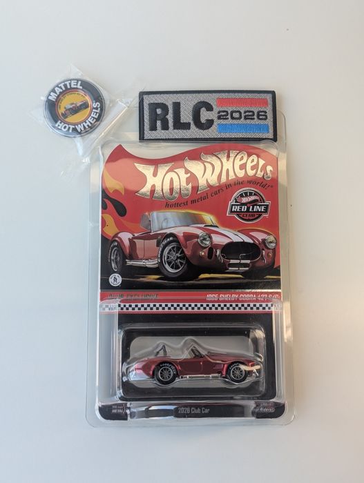 1965 Shelby Cobra RLC 427 S/C Hot Wheels Red Line Club хот вілс