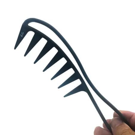 Grzebień Carbon do Rozczesywania z Rączką