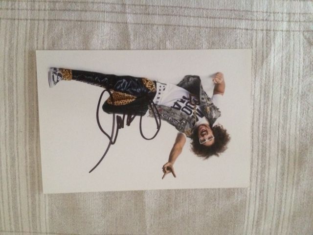 Redfoo oryginalny autograf
