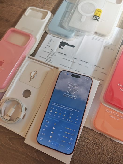 iPhone 17 Pro Max 512GB Laranja Novo(Nunca Usado)C/Garantia Aceito Retomas