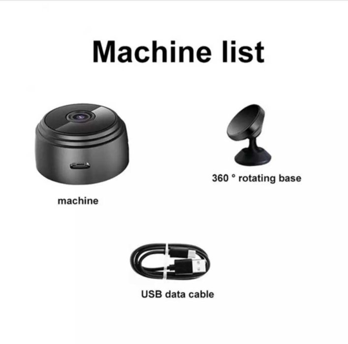 mini câmara vigilância