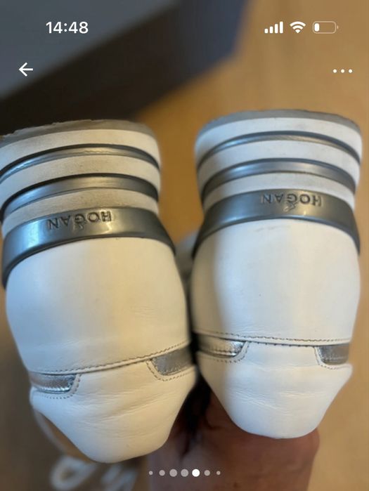 Hogan buty  sneakersy damskie biale 39 stan idealny