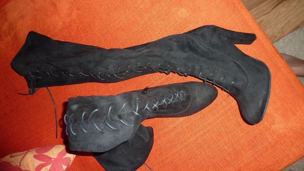 Kozaki sznurowane muszkieterki Anna Field r.41