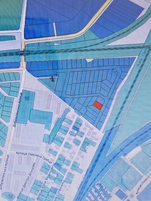 Продаж земельної ділянки  м. Стрий, вул. Добрівлянська