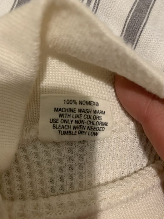 Roupa interior NOMEX, camisola e ceroulas