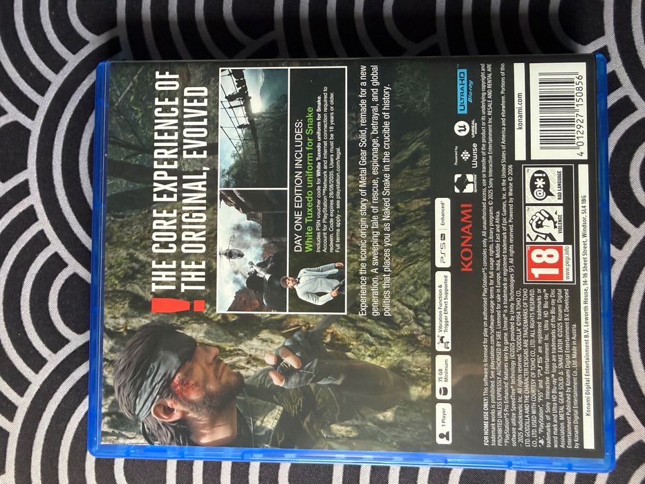 Metal Gear Solid Delta Snake Eater PS5