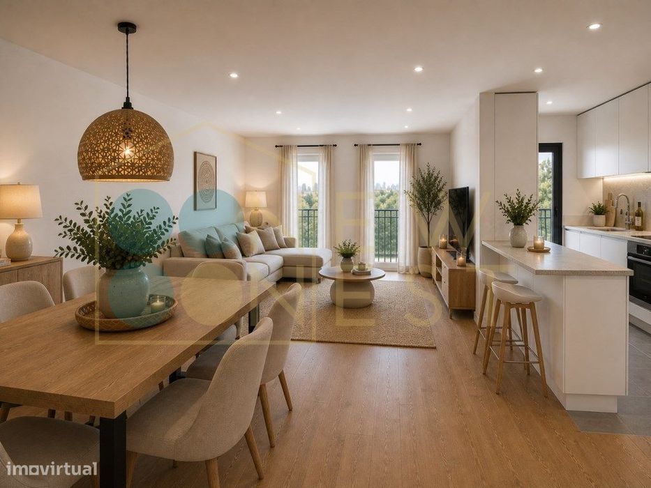 Apartamento T2 de 98,49m² no Lote 96 - Espaço, Luz e Elegância | Ba... — São Sebastião, Setúbal