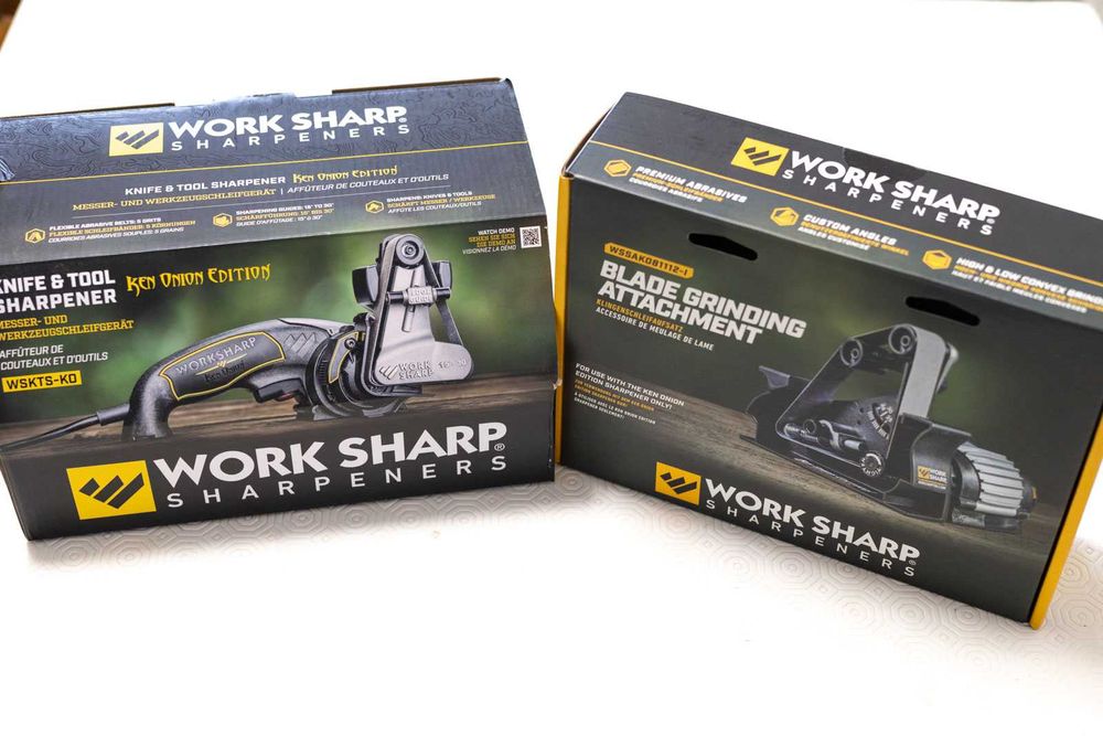 Afiador de facas Work Sharp Ken Onion com Blade grinder
