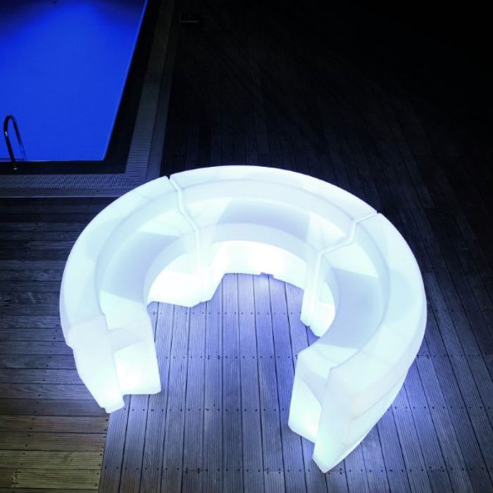 Balcão com luz
