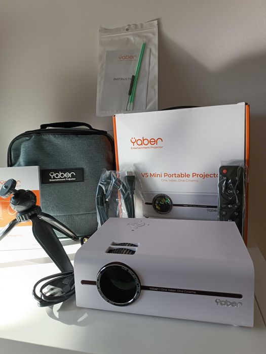 Projetor Yaber 5G / WiFi / 7200 LM / 1080p / Tripé+Bolsa (NOVO)