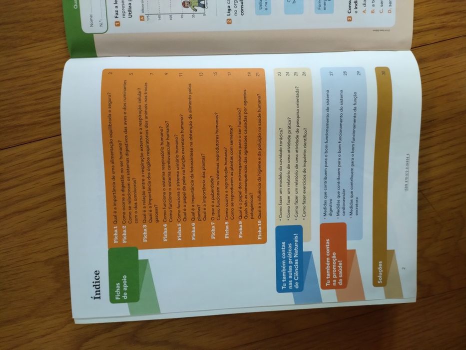 Livro de atividades ciências 6 ano