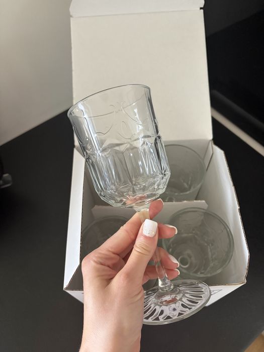 Kieliszki IKEA 4xSallskaplig NOWE