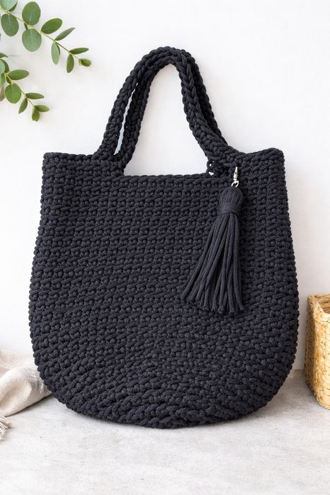 Ręcznie robiona torebka na ramię | Handmade | Bawełna
