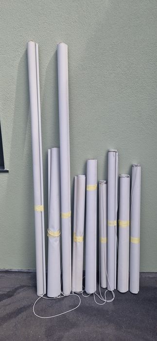 Estores Cortinas Screens interiores cinzento