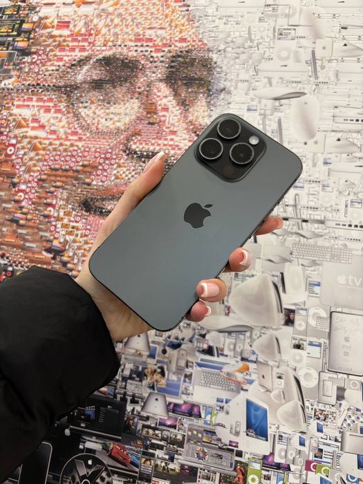 iPhone 15 Pro 256GB Black Titanium ГАРАНТІЯ 6 Місяців МАГАЗИН айфон
