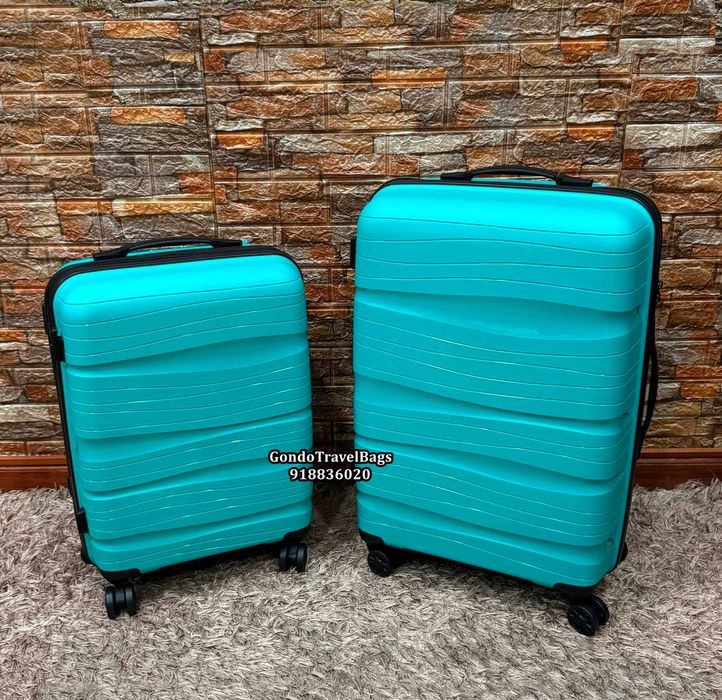 Mala Porão MÉDIA 23Kg + Mala Cabine 8 a 10Kg NOVAS - POLIPROPILENO