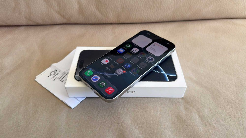 Vendo troco iPhone 16 Pro Max 256Gb C/Fatura e Garantia Apple