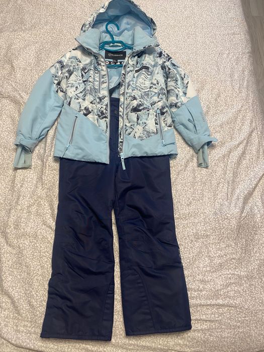 Зимовий лижний костюм дитячий штани та куртка Glissade