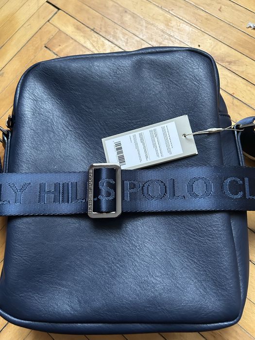 Барсетка чоловіча шкіряна нова Beverly Hills Polo Club