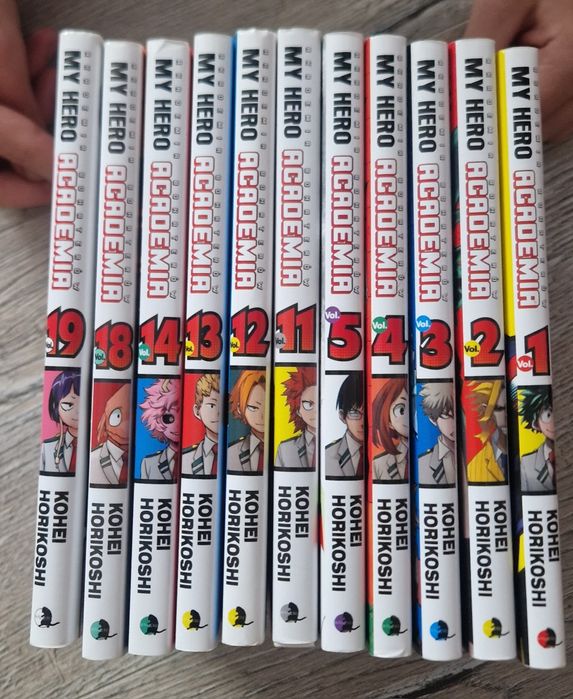 Manga My hero akademia 11 tomów