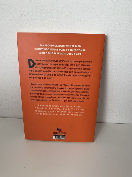 Livro - A Arte Subtil De Dizer Que Se F*da