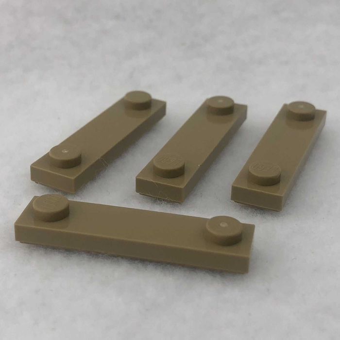 LEGO Płytka modyfikowana 1x4 ciemny piaskowy Dark Tan 41740