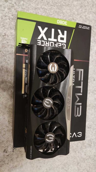 EVGA RTX 3080 FTW3 заменены термопрокладки +термпрокладки под бекплейт