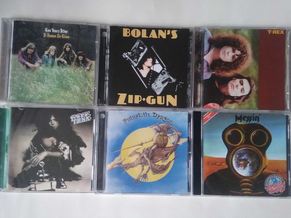 Grand Funk/Alan Parsons Project/Alvin Lee/T.Rex/cd.