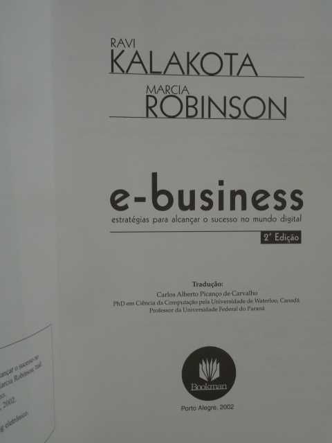E-Business - Estratégias para Alcançar o Sucesso de Marcia Robinson