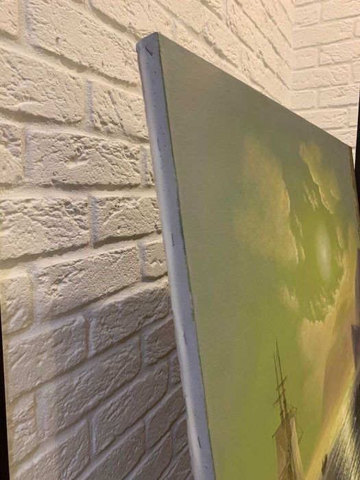 Картина олією на полотні " Морський краєвид"