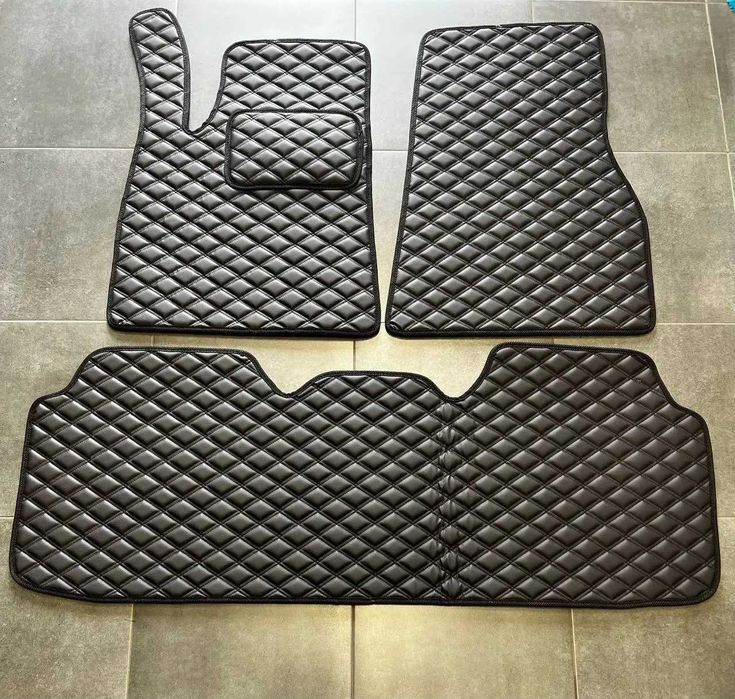 Коврики із екошкіри для Tesla Model 3\Model S\Model Y\Model X\еко кожа