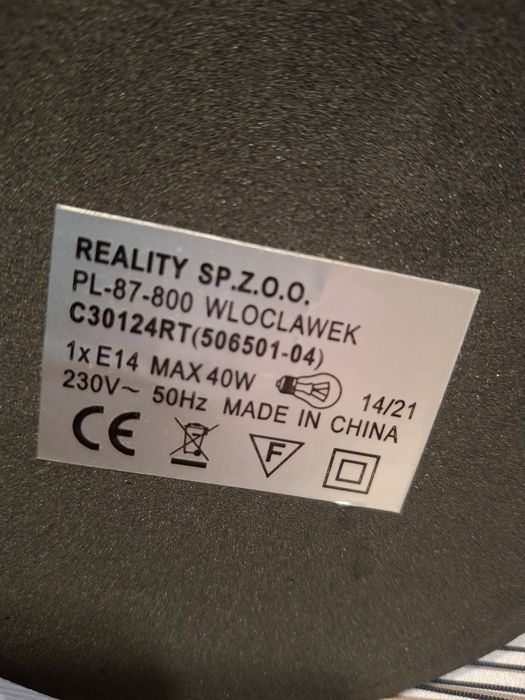 Lampka stołowa marki Reality model C30124RT