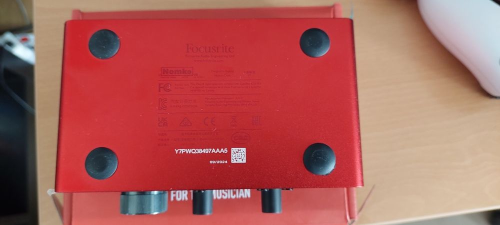 Focusrite Scarlett Solo 3rd Gen