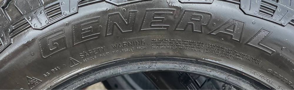 Шины б у 215/65R16 GENERAL GRABBER