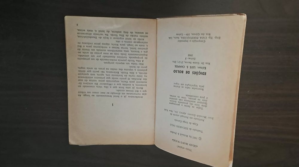 Livro Os Mortos não Andam