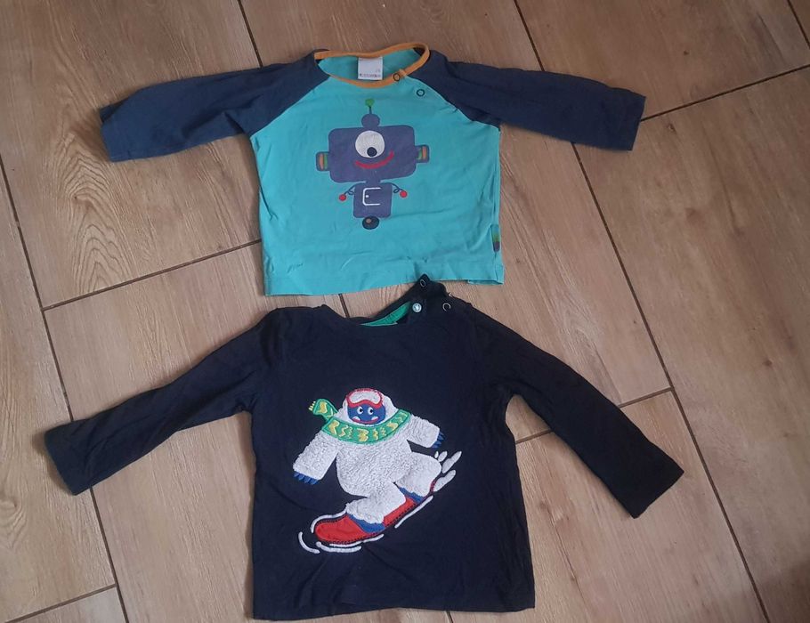 Bluzeczki x2 dla chłopca